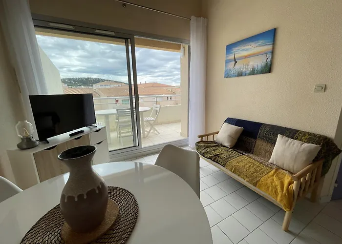 Superbe 2 Pieces Mezzanine, Pres Plage, Parking Inclus, Animaux Admis - Fr-1-338-528 Sète